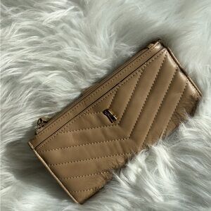 Steve madden Elegant Tan Quilted Women's wallet